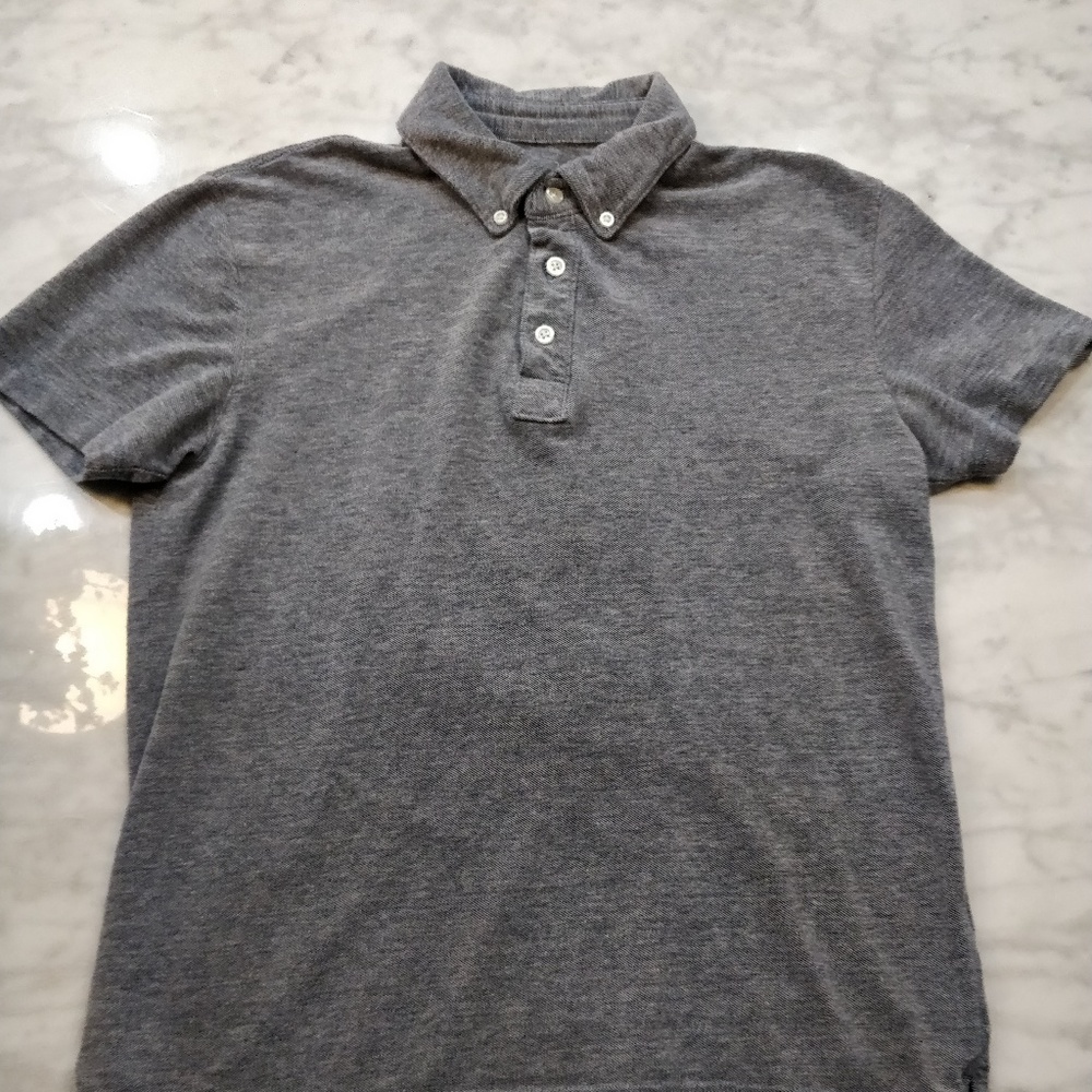 Gap Polo - Mens Gray Med